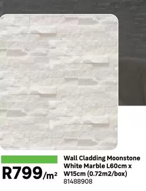 Wall Cladding Moonstone White Marble