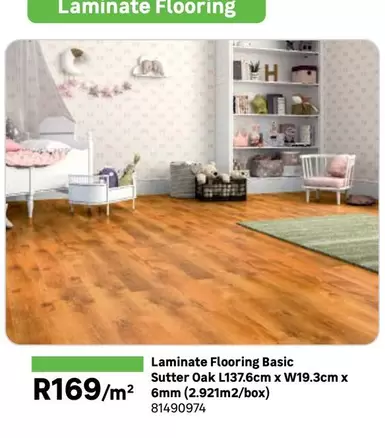 Laminate Flooring Basic Sutter Oak