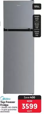 Top Freezer Fridge