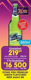 Flying Fish - LEMON FLAVOURED BEER