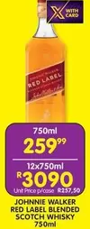 Johnnie Walker - RED LABEL BLENDED SCOTCH WHISKY