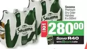 Savanna - Dry Cider Handies