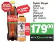 Coca cola - Original Spiced Gold Rum and Coca-Cola