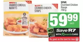 Spar - Crumbed Chicken