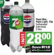 pepsi - Pepsi Max, Pepsi Light, 7Up