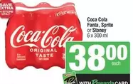 Coca cola - Fanta, Sprite or Stoney