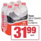 Thirsti - Still or Sparkling Water