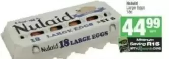 Nulaid - Large Eggs 18s