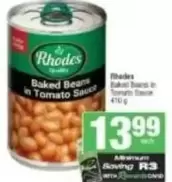 Rhodes - Baked Beans in Tomato Sauce