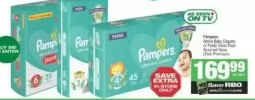 Pampers - Active Baby Diapers