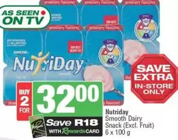 NutriDay - Smooth Dairy Snack (Excl. Fruit)