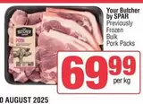 Spar - Bulk Pork Packs