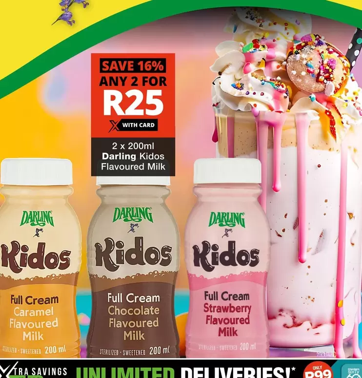 Darling - Kidos Flavoured Milk