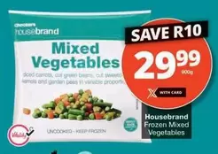 Frozen - Mixed Vegetables