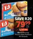 I&J - Battercrisp Frozen Hake Portions