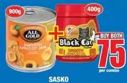 SASKO - Smooth Apricot Jam, Smooth Peanut Butter