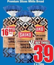 SASKO - Premium Slices White Bread