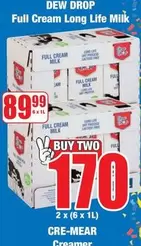 Full Cream Long Life Milk
