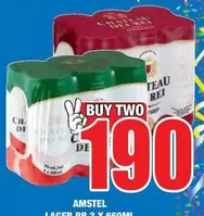 Amstel - LAGER RR 2 X 660ML
