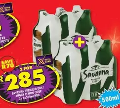 Savanna - Premium Dry/ Angry Lemon Cider