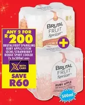 Apple - RUBY APPLE/LITCHI SECHE/STRAWBERRY ROUGE SPIRIT COOLER