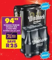 Windhoek - PREMIUM DRAUGHT BEER