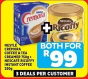 Nestlé - CREMORA COFFEE & TEA CREAMER + RICOFFY INSTANT COFFEE