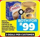 Ricoffy - CREMORA COFFEE & TEA CREAMER + RICOFFY INSTANT COFFEE
