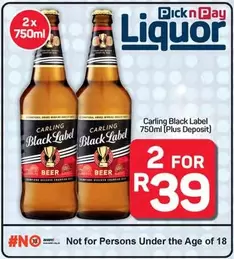 Carling - Black Label
