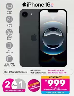Apple - iPhone 16e