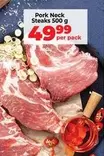 Pork Neck Steaks