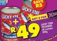 Lucky Star - PILCHARDS
