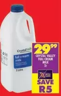 Crystal Valley - FULL CREAM MILK