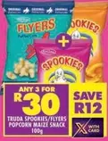 SPOOKIES/FLYERS POPCORN MAIZE SNACK