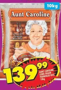 Aunt Caroline - Long Grain Parboiled Rice
