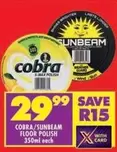 Sunbeam - FLOOR POLISH