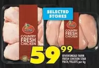 Country Fresh - FRESH CHICKEN STAR PACK/FILLETS