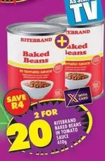Ritebrand - Baked Beans in Tomato Sauce