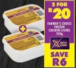 Farmer's Choice - Frozen Chicken Livers