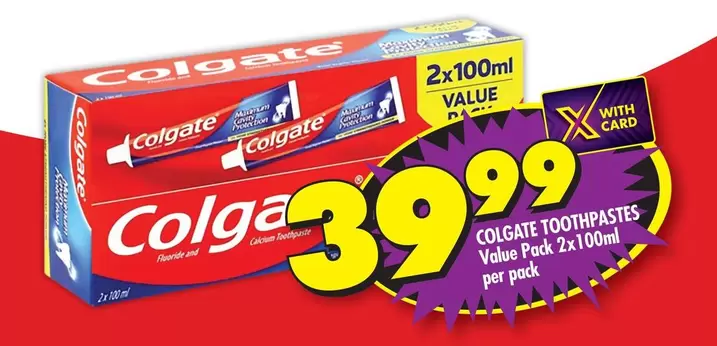 Colgate - TOOTHPASTES