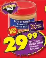 Pot O' Gold - PEANUT BUTTER