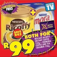 Nestlé - RICOFFY INSTANT COFFEE + CREMORA COFFEE AND TEA CREAMER