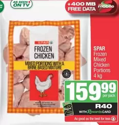 Spar - Frozen Mixed Chicken Portions