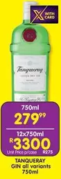 Tanqueray - GIN all variants
