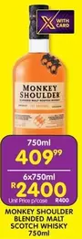 Monkey Shoulder - SHOULDER BLENDED MALT SCOTCH WHISKY