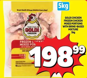 Goldi - CHICKEN FROZEN CHICKEN MIXED PORTIONS