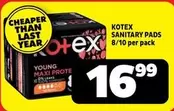 Kotex - SANITARY PADS