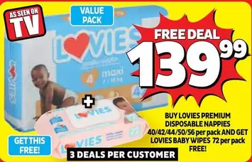 Lovies - Premium Disposable Nappies