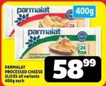 Parmalat - PROCESSED CHEESE SLICES all variants