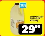 Crystal Valley - FULL CREAM MAAS